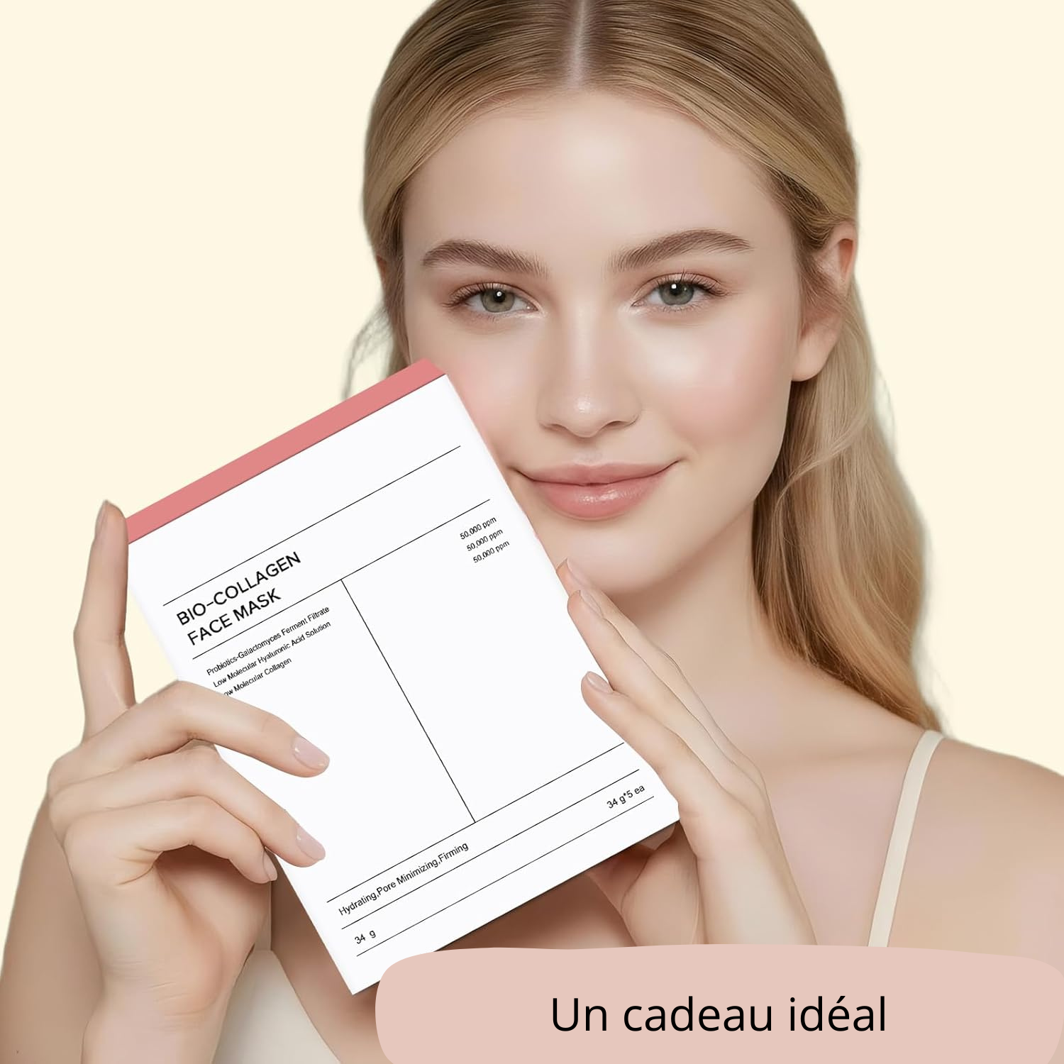 ZUNO™- Masque Au Collagène Revitalisant 2 pièces